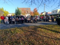 vycházka na hřbitov a na mši sv. 1.11.2025