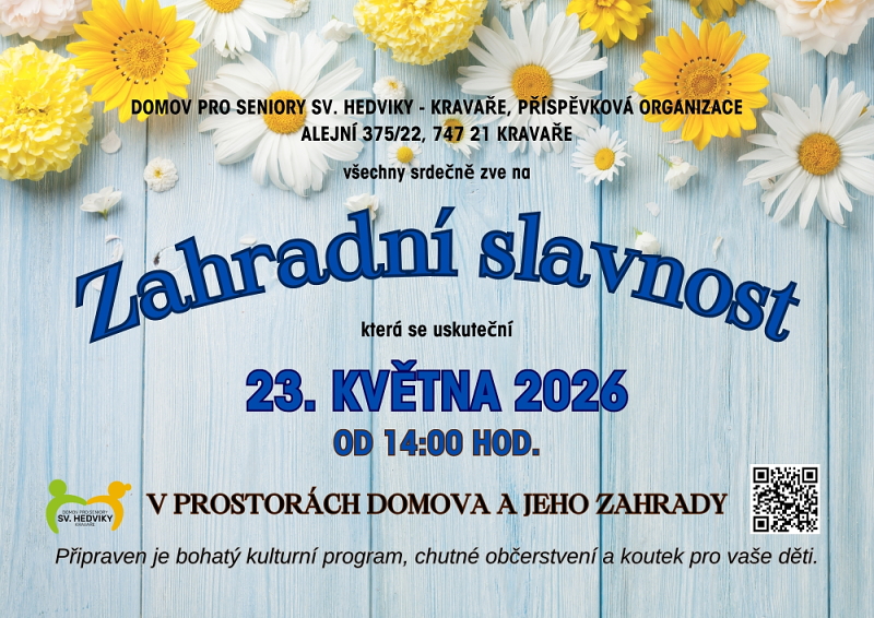 Zahradní slavnost 2026