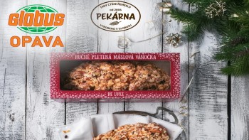 obr. Charitativní máslové vánočky z Globusu Opava